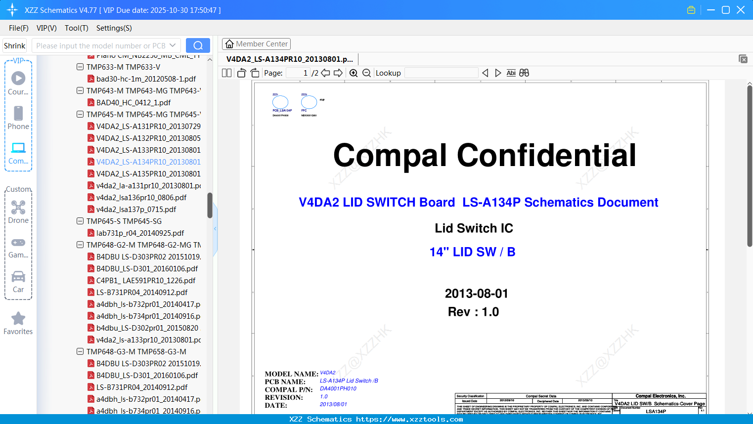Laptop ACER V4DA2_LS-A134PR10_20130801